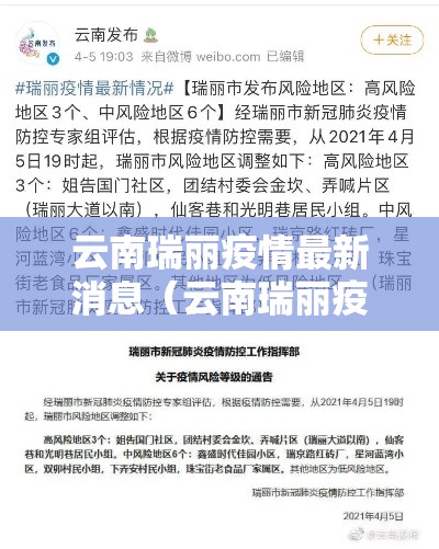 云南瑞丽疫情最新消息(云南瑞丽疫情新情况) 云南瑞丽疫情最新消息(云南瑞丽疫情新情况)