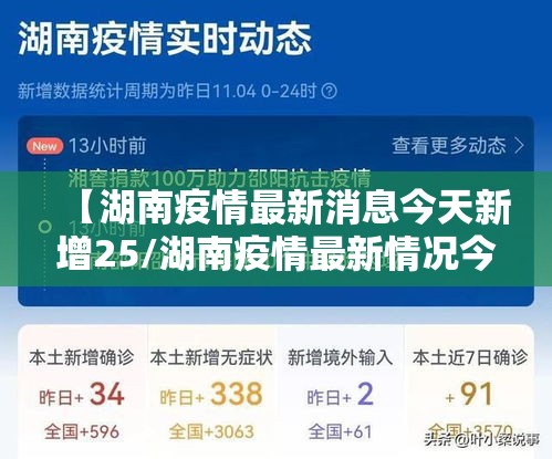 【湖南疫情最新消息今天新增25/湖南疫情最新情况今天】 【湖南疫情最新消息今天新增25/湖南疫情最新情况今天】
