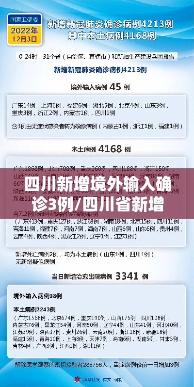 四川新增境外输入确诊3例/四川省新增一例境外输入病例3月17日