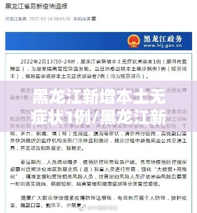 黑龙江新增本土无症状1例/黑龙江新增本土确诊2例 无症状1例 黑龙江新增本土无症状1例/黑龙江新增本土确诊2例 无症状1例