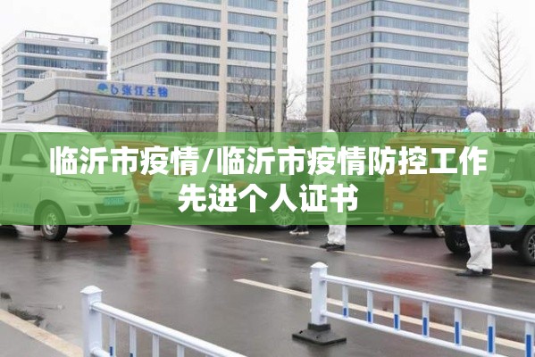 临沂市疫情/临沂市疫情防控工作先进个人证书 临沂市疫情/临沂市疫情防控工作先进个人证书