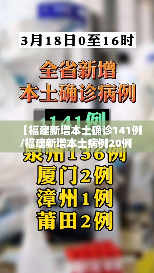 【福建新增本土确诊141例/福建新增本土病例20例 累计确诊438例】 【福建新增本土确诊141例/福建新增本土病例20例 累计确诊438例】