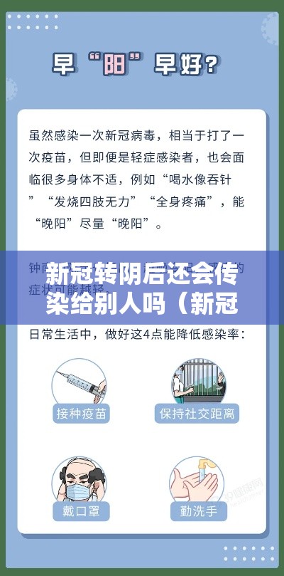 新冠转阴后还会传染给别人吗(新冠转阴后体内还有病毒吗) 新冠转阴后还会传染给别人吗(新冠转阴后体内还有病毒吗)