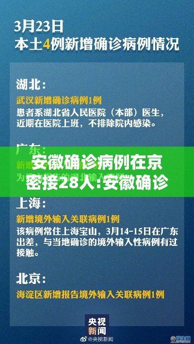 安徽确诊病例在京密接28人:安徽确诊者在京密接28人 安徽确诊病例在京密接28人:安徽确诊者在京密接28人
