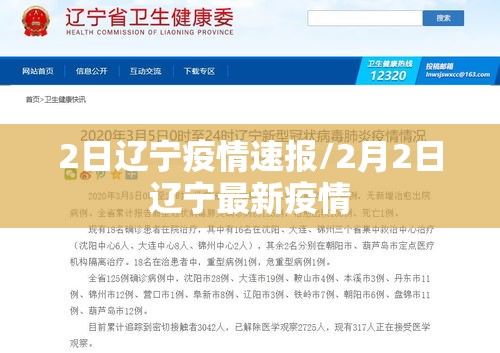 2日辽宁疫情速报/2月2日辽宁最新疫情 2日辽宁疫情速报/2月2日辽宁最新疫情