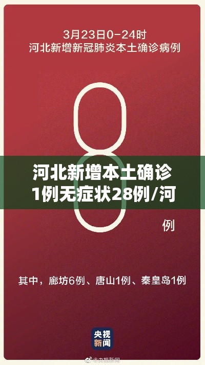 河北新增本土确诊1例无症状28例/河北新增本土确诊1例无症状28例 河北新增本土确诊1例无症状28例/河北新增本土确诊1例无症状28例
