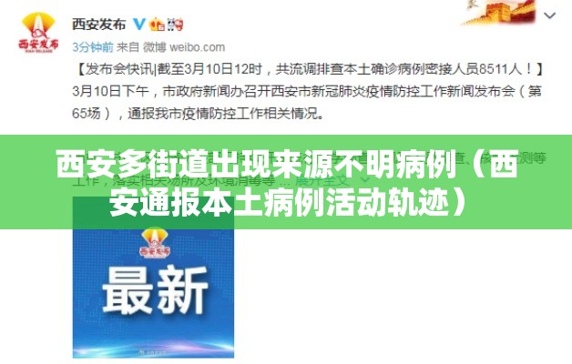 西安多街道出现来源不明病例(西安通报本土病例活动轨迹) 西安多街道出现来源不明病例(西安通报本土病例活动轨迹)