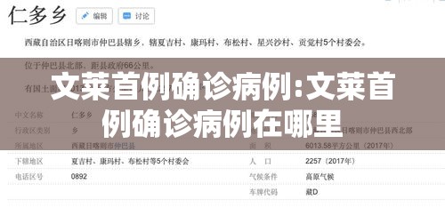 文莱首例确诊病例:文莱首例确诊病例在哪里 文莱首例确诊病例:文莱首例确诊病例在哪里