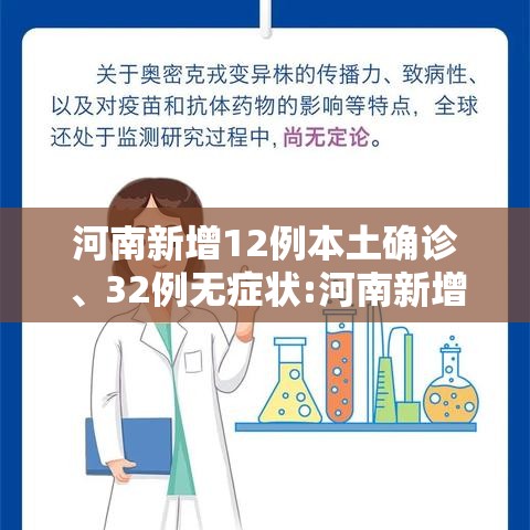 河南新增12例本土确诊	、32例无症状:河南新增12例本土确诊,32例无症状感染者