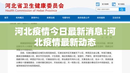河北疫情今日最新消息:河北疫情最新动态 河北疫情今日最新消息:河北疫情最新动态