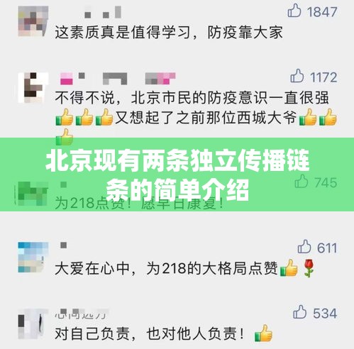 北京现有两条独立传播链条的简单介绍 北京现有两条独立传播链条的简单介绍