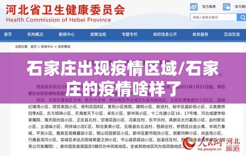 石家庄出现疫情区域/石家庄的疫情啥样了 石家庄出现疫情区域/石家庄的疫情啥样了