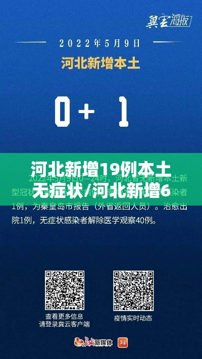 河北新增19例本土无症状/河北新增69例无症状活动轨迹 河北新增19例本土无症状/河北新增69例无症状活动轨迹