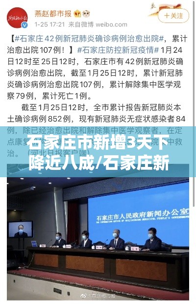 石家庄市新增3天下降近八成/石家庄新增多少