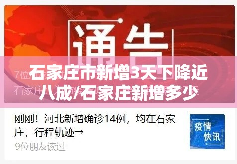 石家庄市新增3天下降近八成/石家庄新增多少