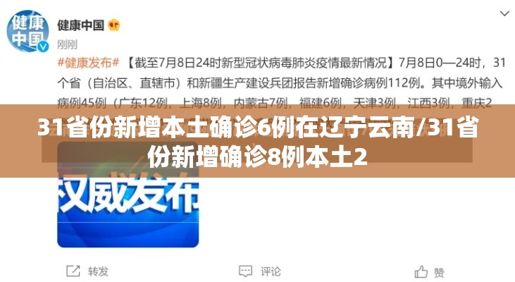 31省份新增本土确诊6例在辽宁云南/31省份新增确诊8例本土2 31省份新增本土确诊6例在辽宁云南/31省份新增确诊8例本土2