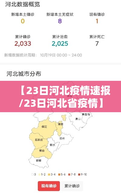 【23日河北疫情速报/23日河北省疫情】 【23日河北疫情速报/23日河北省疫情】
