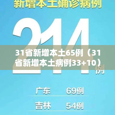 31省新增本土65例(31省新增本土病例33+10) 31省新增本土65例(31省新增本土病例33+10)