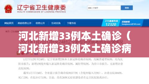 河北新增33例本土确诊(河北新增33例本土确诊病例) 河北新增33例本土确诊(河北新增33例本土确诊病例)