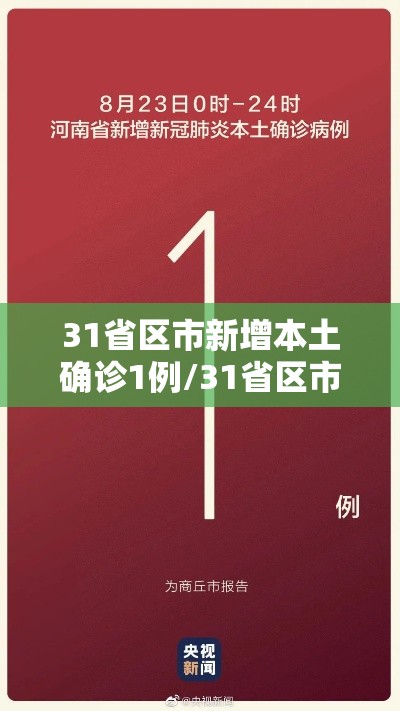 31省区市新增本土确诊1例/31省区市新增确诊8例含本土1例 31省区市新增本土确诊1例/31省区市新增确诊8例含本土1例