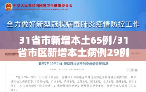 31省市新增本土65例/31省市区新增本土病例29例 31省市新增本土65例/31省市区新增本土病例29例