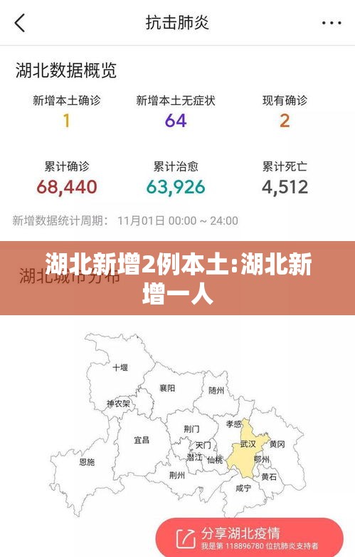 湖北新增2例本土:湖北新增一人 湖北新增2例本土:湖北新增一人