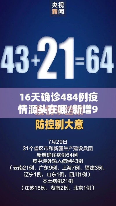 16天确诊484例疫情源头在哪/新增98例确诊都是从哪来的 16天确诊484例疫情源头在哪/新增98例确诊都是从哪来的