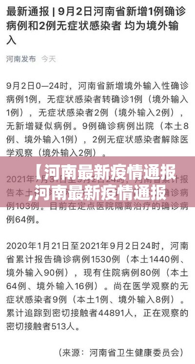 【河南最新疫情通报,河南最新疫情通报数据】 【河南最新疫情通报,河南最新疫情通报数据】