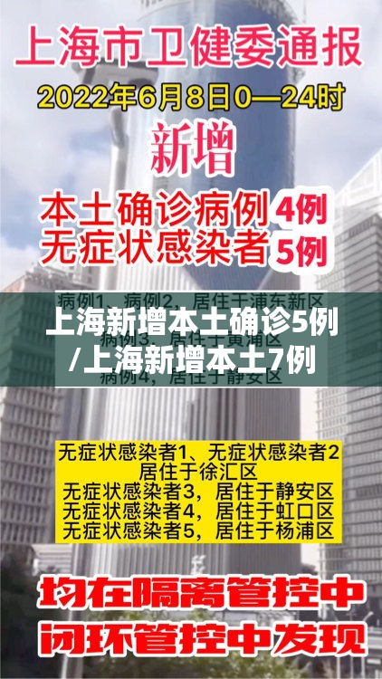 上海新增本土确诊5例/上海新增本土7例 上海新增本土确诊5例/上海新增本土7例