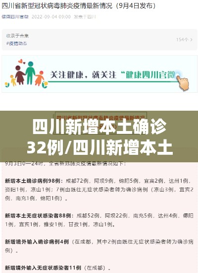 四川新增本土确诊32例/四川新增本土确诊32例是哪里的 四川新增本土确诊32例/四川新增本土确诊32例是哪里的