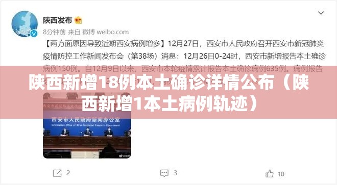 陕西新增18例本土确诊详情公布(陕西新增1本土病例轨迹) 陕西新增18例本土确诊详情公布(陕西新增1本土病例轨迹)