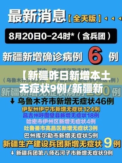 【新疆昨日新增本土无症状9例/新疆新增30例无症状9例】 【新疆昨日新增本土无症状9例/新疆新增30例无症状9例】