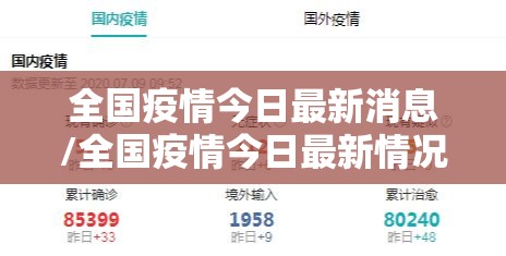 全国疫情今日最新消息/全国疫情今日最新情况通报 全国疫情今日最新消息/全国疫情今日最新情况通报