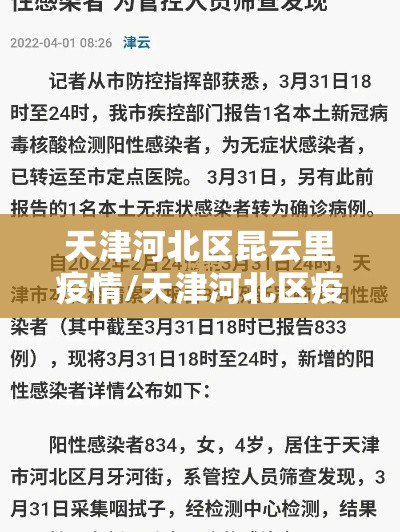 天津河北区昆云里疫情/天津河北区疫情通报