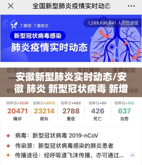 安徽新型肺炎实时动态/安徽 肺炎 新型冠状病毒 新增 安徽新型肺炎实时动态/安徽 肺炎 新型冠状病毒 新增
