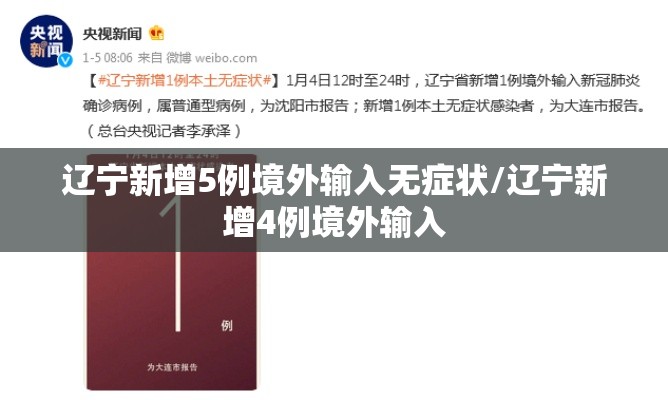 辽宁新增5例境外输入无症状/辽宁新增4例境外输入 辽宁新增5例境外输入无症状/辽宁新增4例境外输入