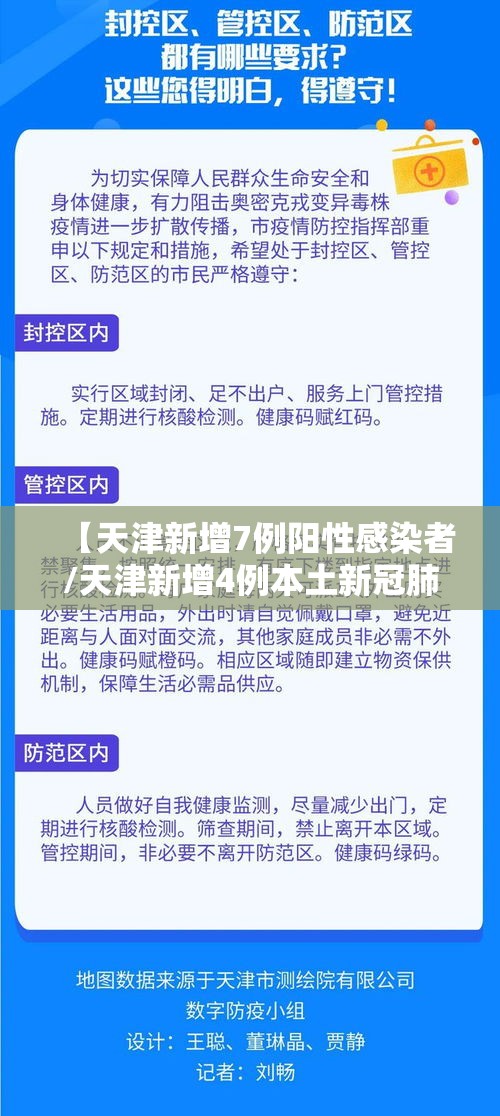 【天津新增7例阳性感染者/天津新增4例本土新冠肺炎确诊病例】