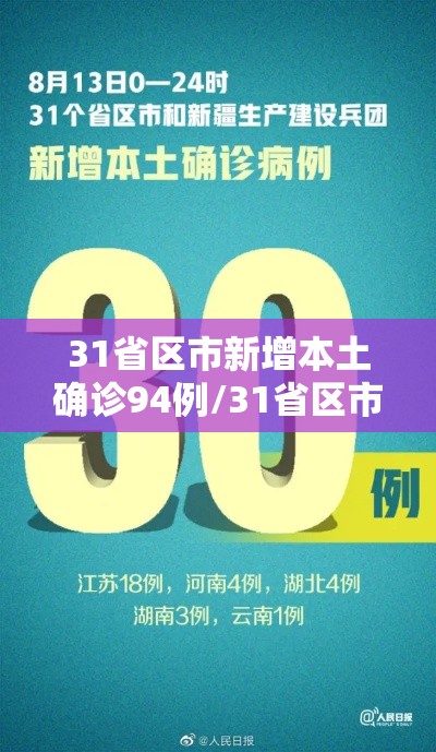 31省区市新增本土确诊94例/31省区市新增本土确诊病例4例